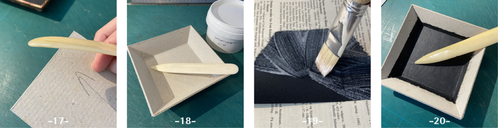 Boxcreatif Sådan laves den lille bakke