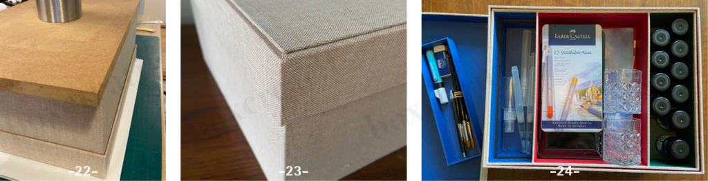 Æske til akvarelgrej